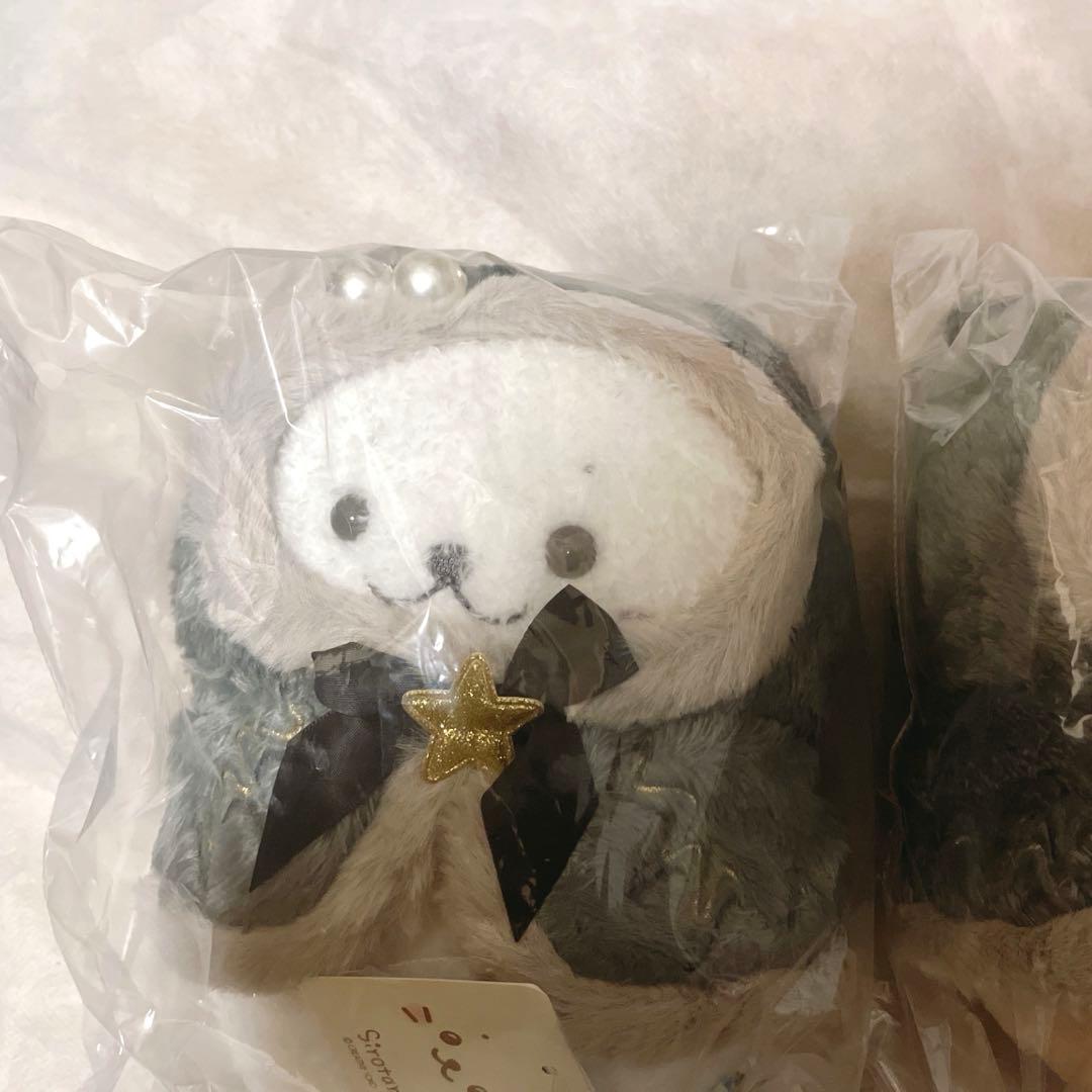 しろたん らっこいぬ ブラックホーリー ぬいぐるみ