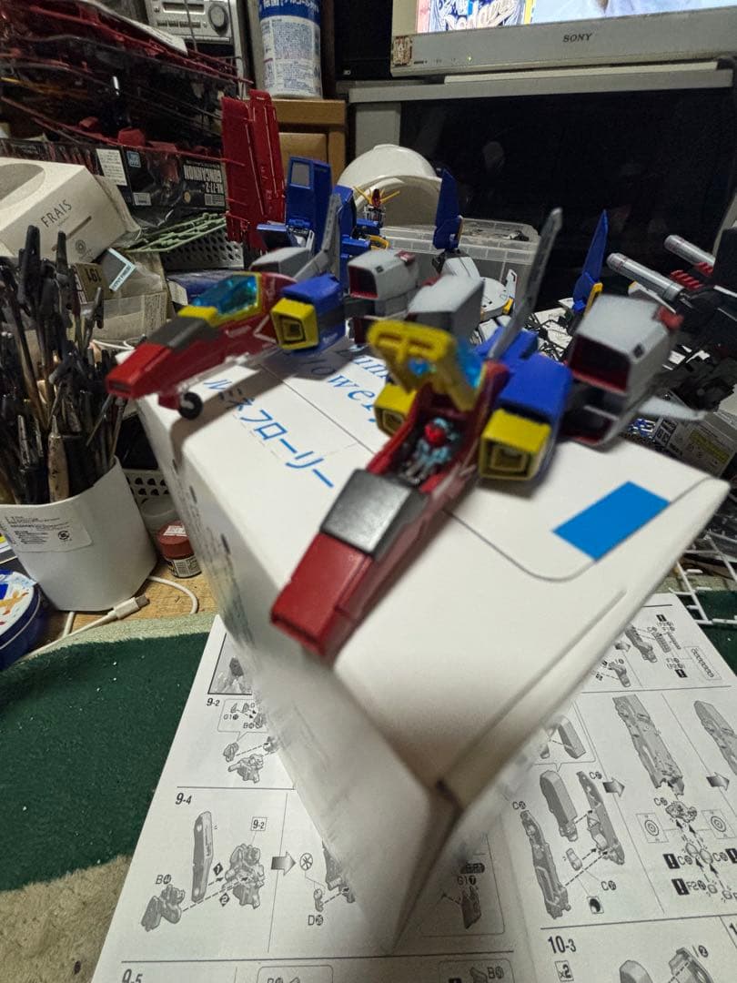 MG ダブルゼータver.ka 塗装完成品