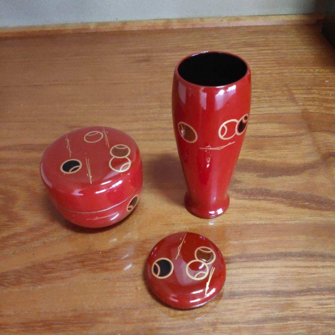 ＜茶道具＞ 茶箱＋茶道具 お点前7点セット