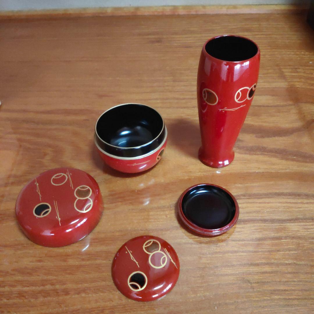 ＜茶道具＞ 茶箱＋茶道具 お点前7点セット