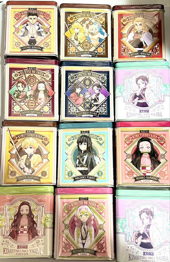鬼滅の刃　公式　キャンディー缶コレクション　冨里奈央　胡蝶しのぶ　時透無一郎