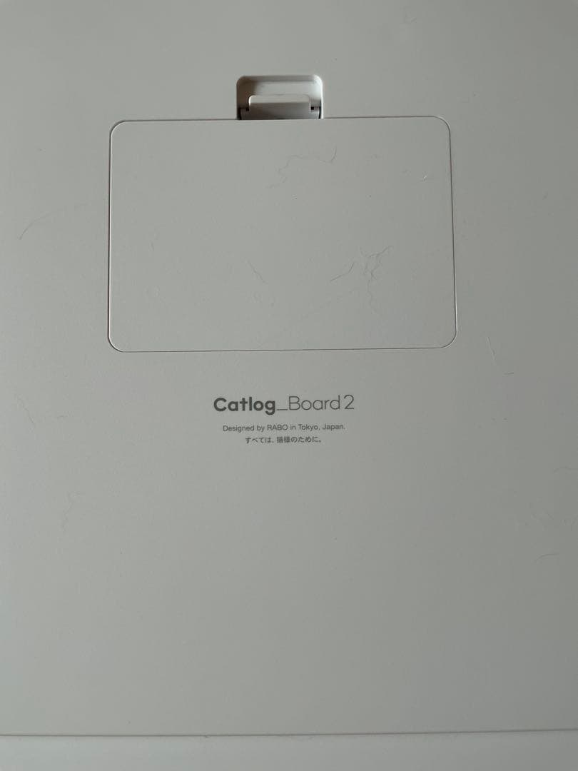 い*ら様 Catlog Board2 猫用ボード ホワイト