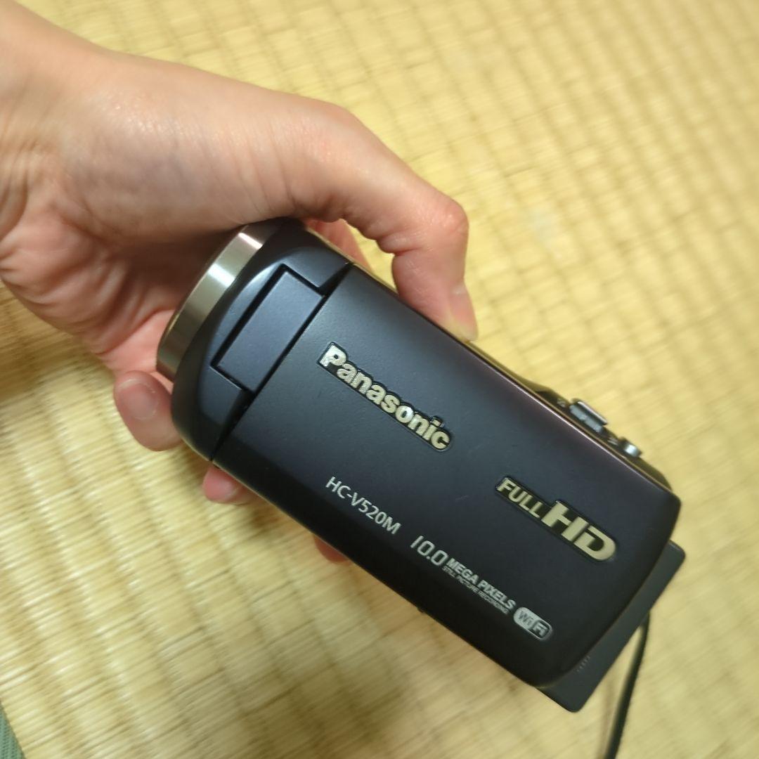 動作確認済　Panasonic HC-V520M ビデオカメラバッテリー　2個