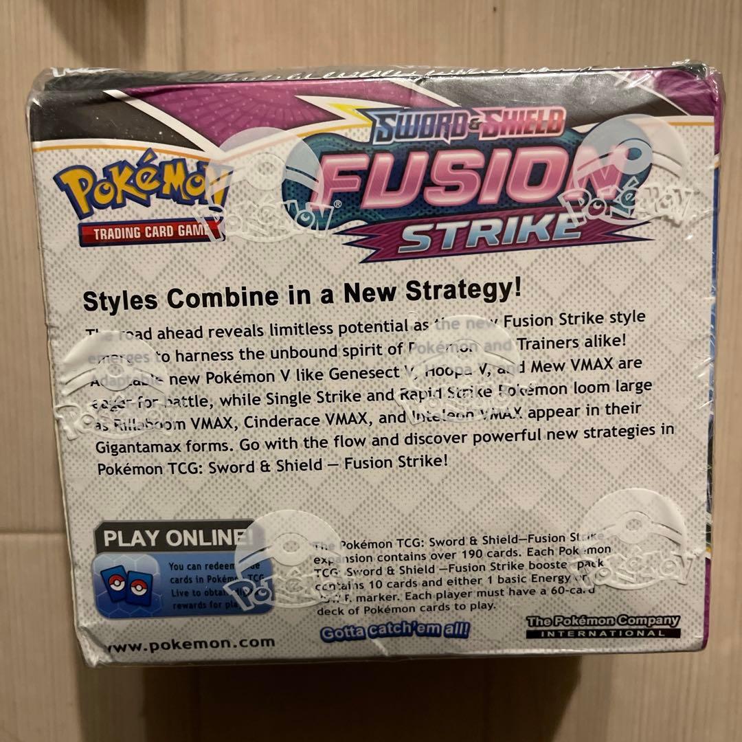 FUSION STRIKE ブースターボックス英語版シュリンク付