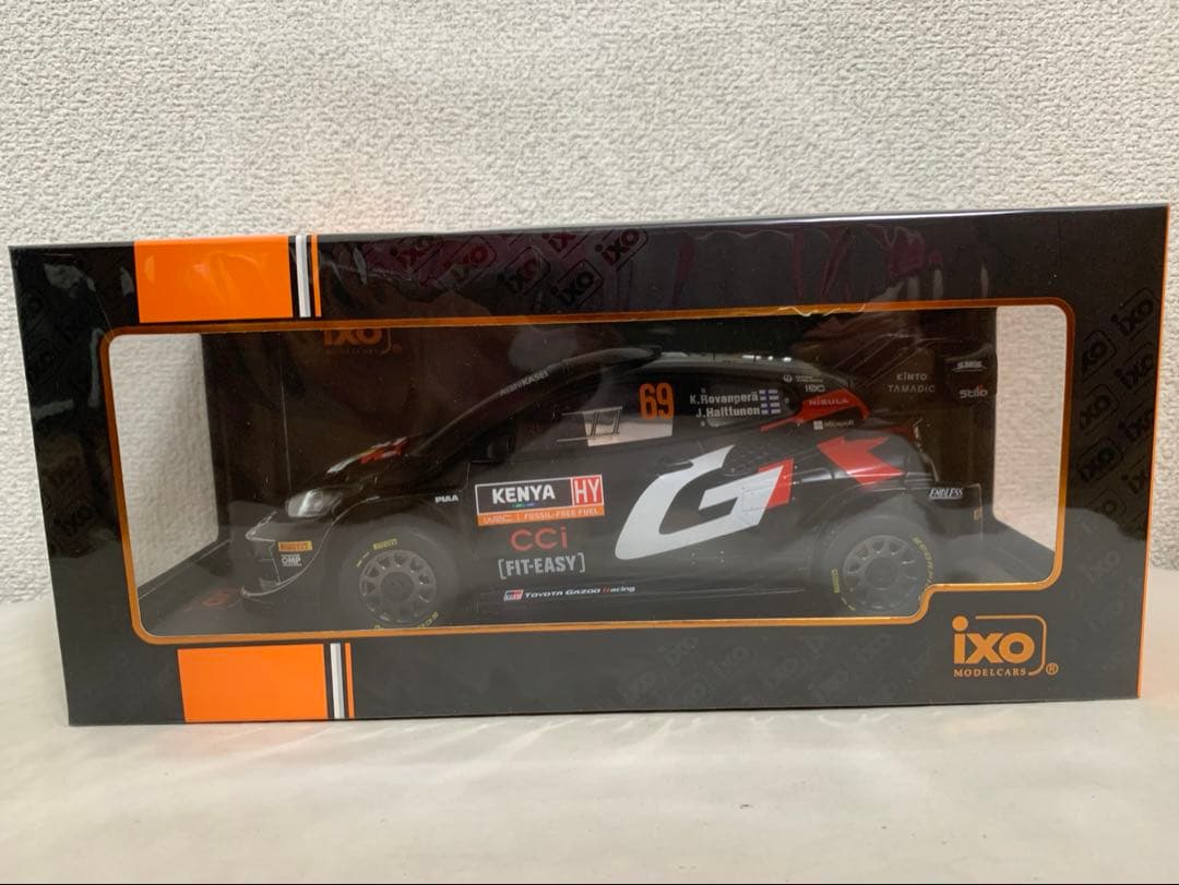 1/18トヨタ GR ヤリス Rally1 #64 2024年サファリラリー優勝