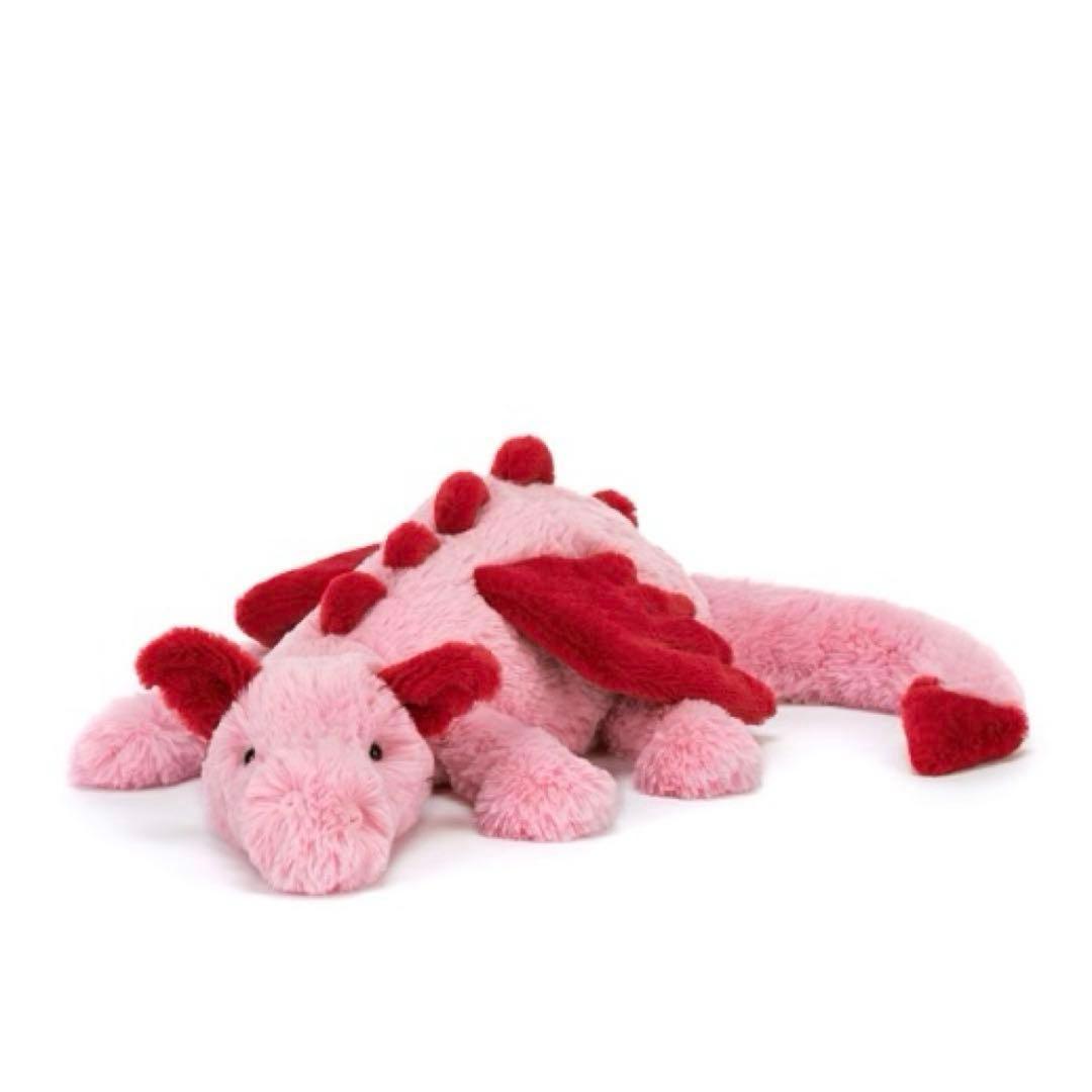  Heart Dragon バレンタイン ドラゴン赤ピンク新品