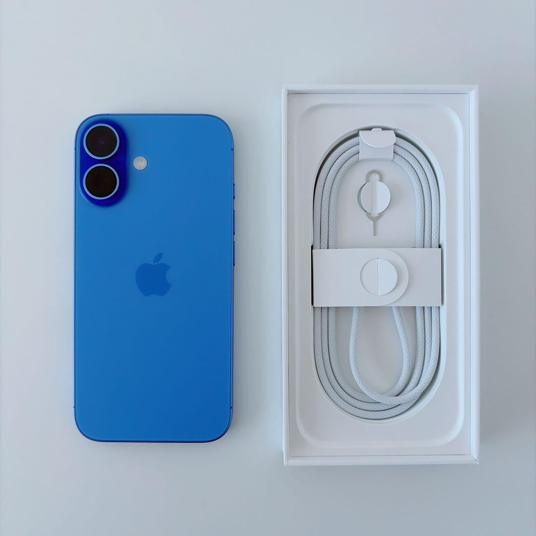 Apple iPhone 16 128GB ウルトラマリン SIMフリー 本体