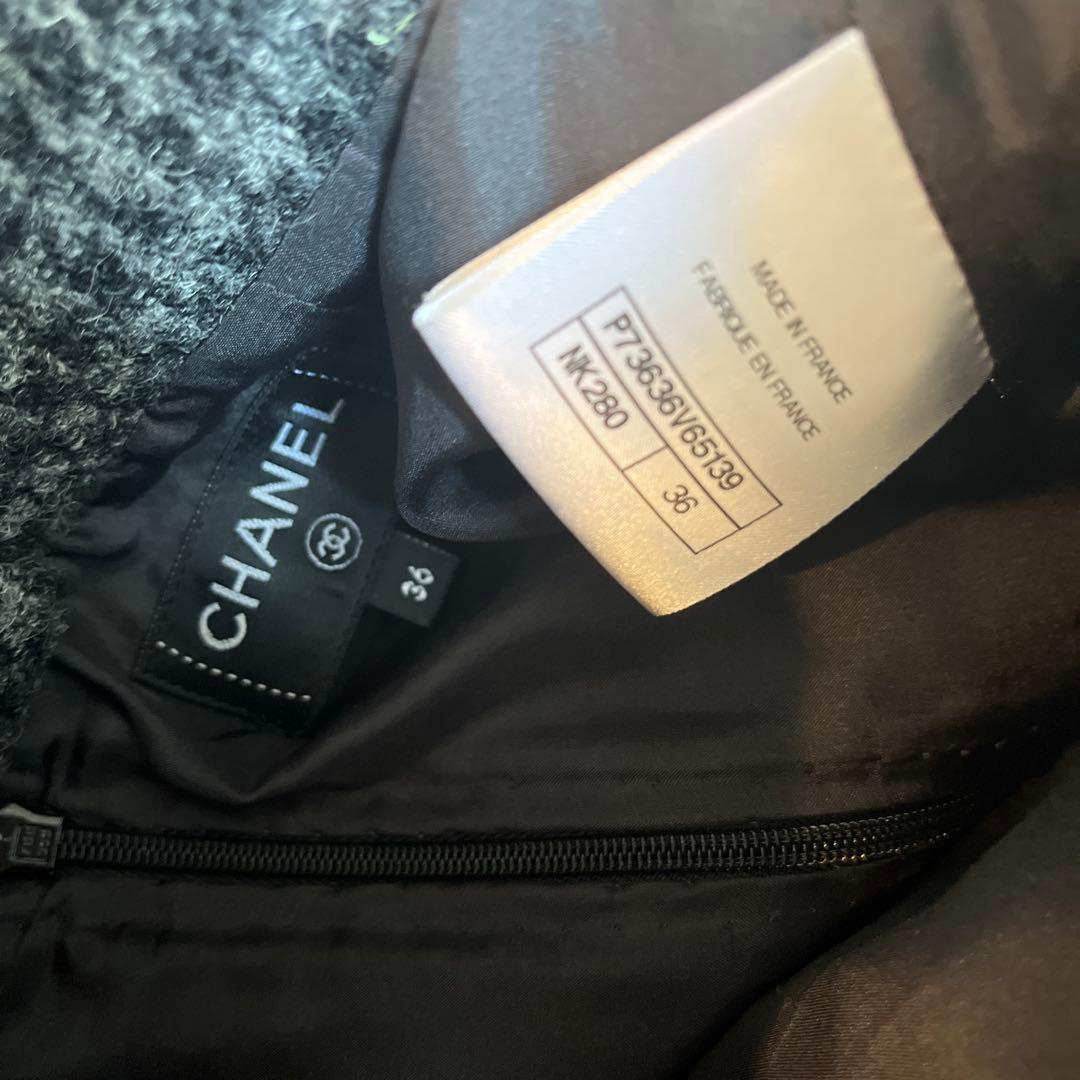 最終値下げ2022aw CHANEL スカート　36