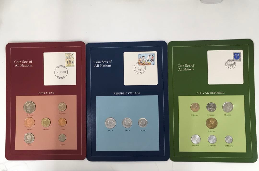 外国セットof All Nations TO.1854