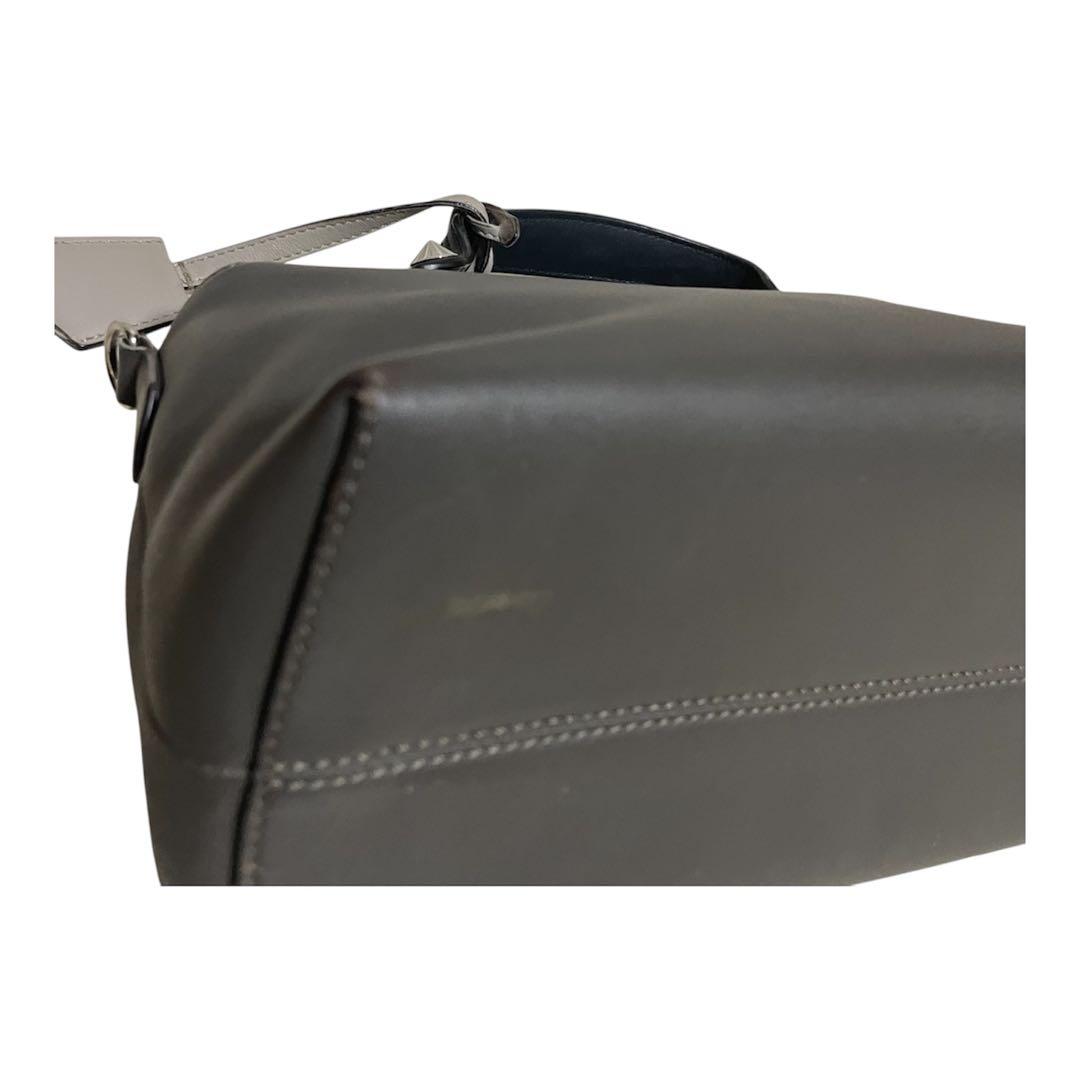 ◆FENDI◆フェンディ バイザウェイ ミディアム ショルダーバッグ グレー