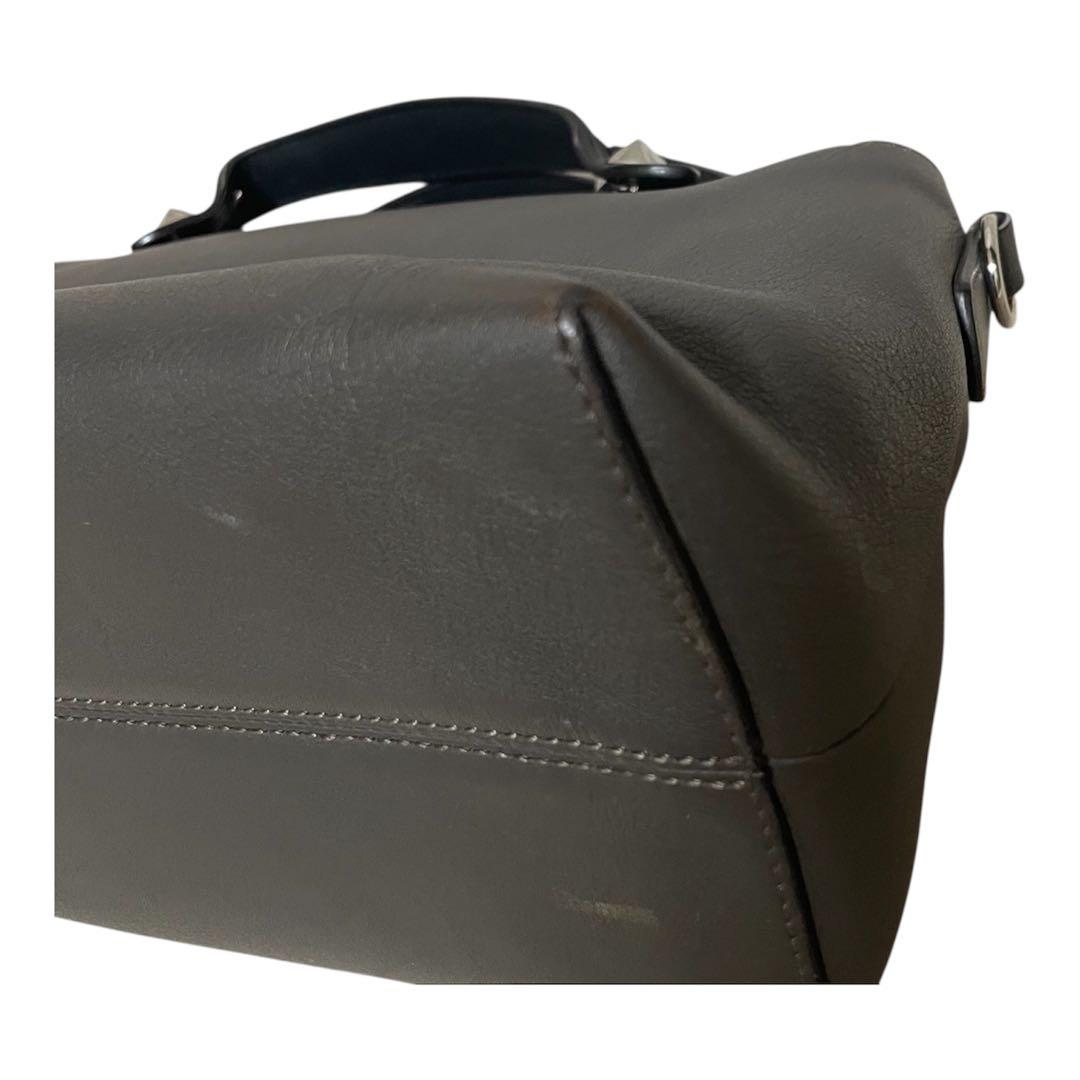 ◆FENDI◆フェンディ バイザウェイ ミディアム ショルダーバッグ グレー