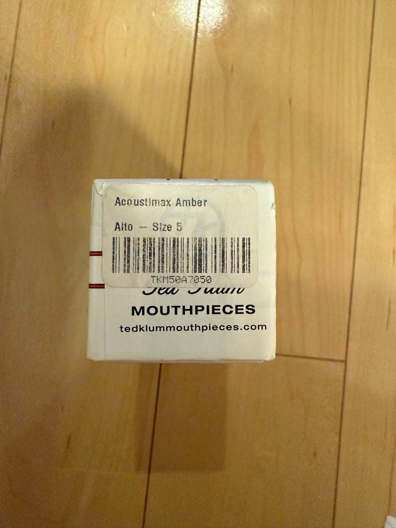 Ted Klum テッドクラム amber #5 アルトサックスマウスピース