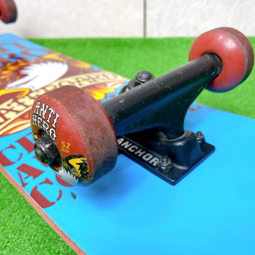 良品！スケートボード　スケボー　アンチヒーロー　7.5