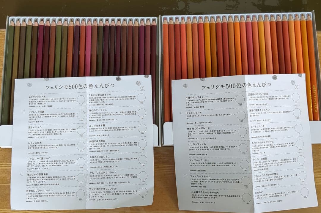 FELISSIMO　色鉛筆500本セット