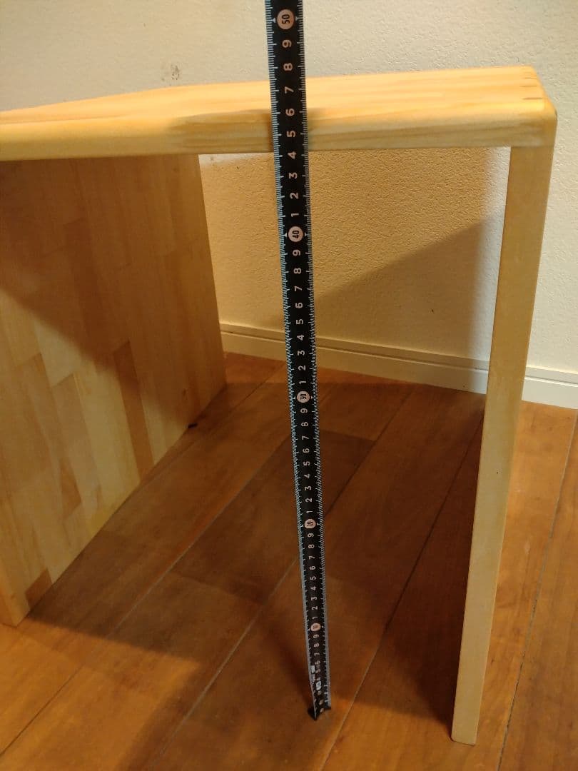 木製　ハンドメイド　オーダー　コの字　キヌカ　踏み台　スツール　ベンチ　水槽台