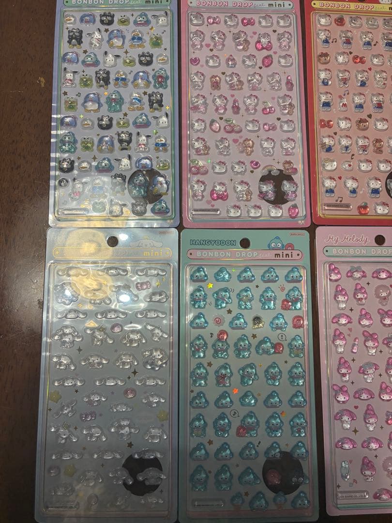 サンリオ ボンボンドロップシール ミニ 8種④