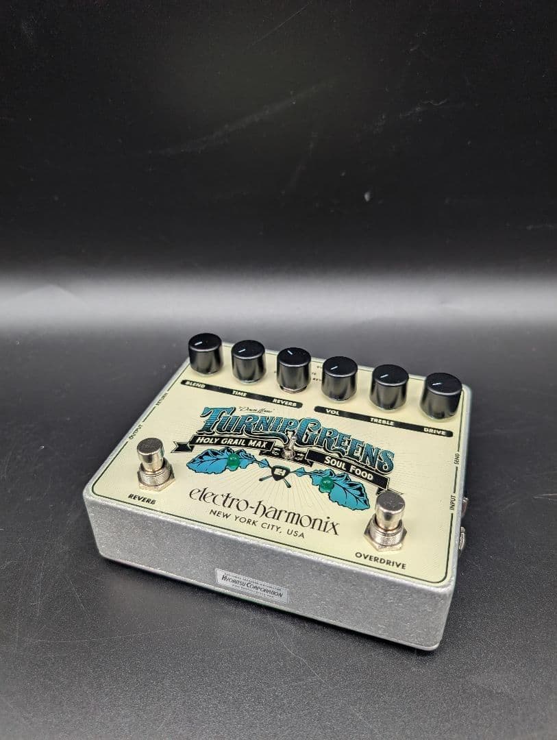 美品　エレクトロ・ハーモニクス　TURNIP GREEENS エフェクター