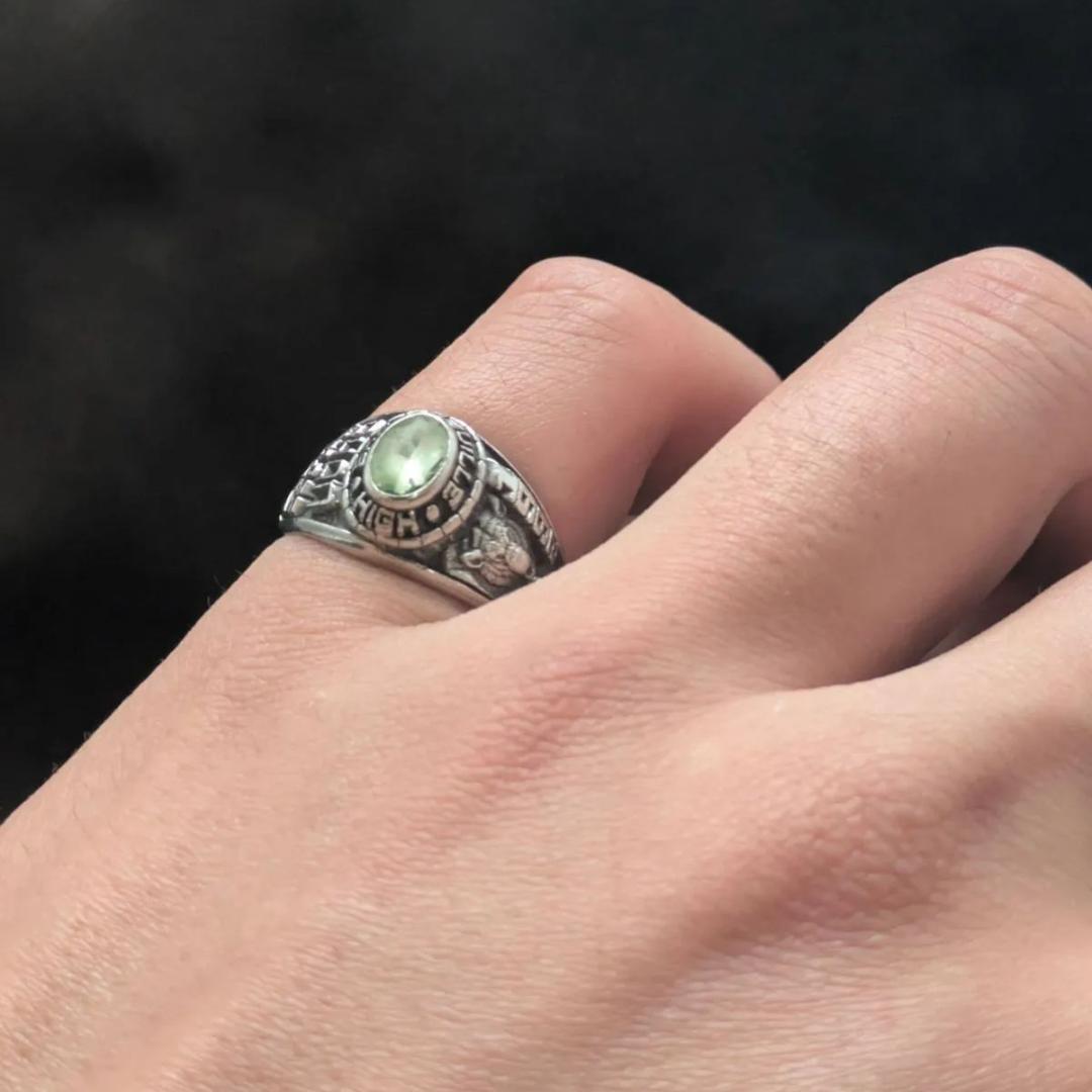 ジョンロバーツ社 シルバー LTD カレッジリング 1992年 16号