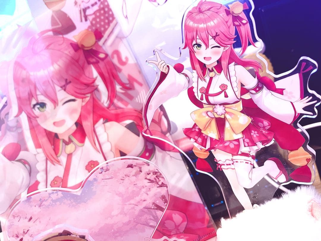 さくらみこ　アクスタ　缶バッジ　タペストリー等　18点 まとめ売り