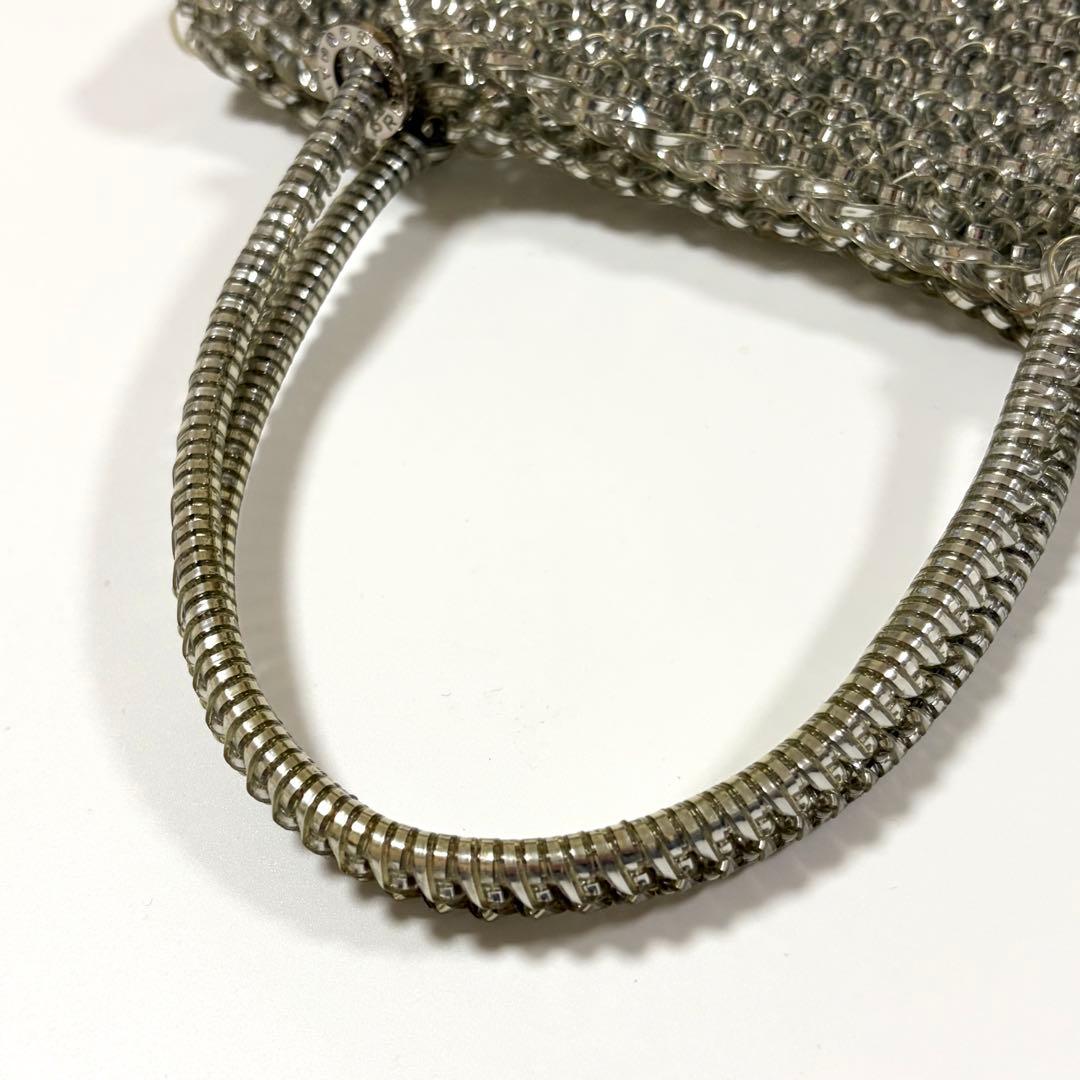 ANTEPRIMA アンテプリマ　ワイヤーバッグ　2WAY シルバー　スクエア