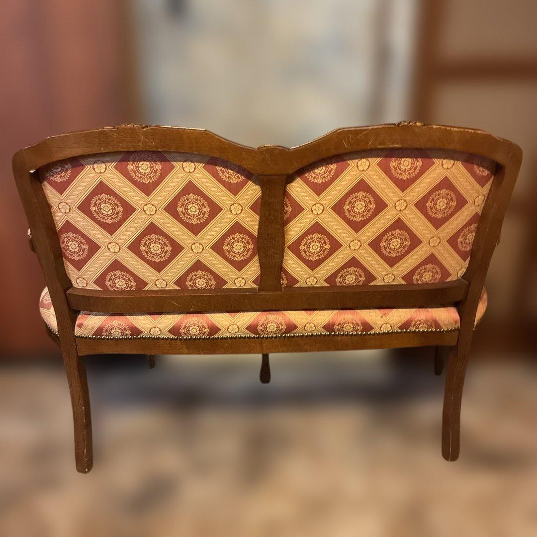 西洋スタイル ダイヤモンドパターンソファ