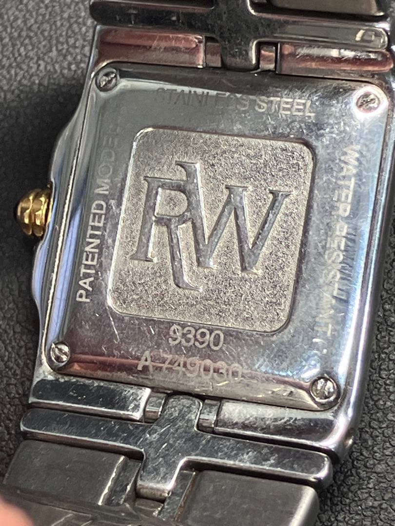 レイモンドウィル 9390 パルシファル デイト スクエア アイボリー文字盤