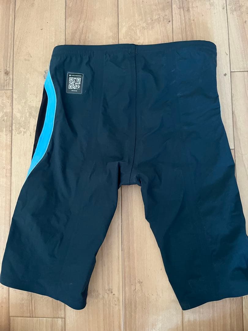 arena アクアフォースcp 競泳水着 ブラック/ブルー L