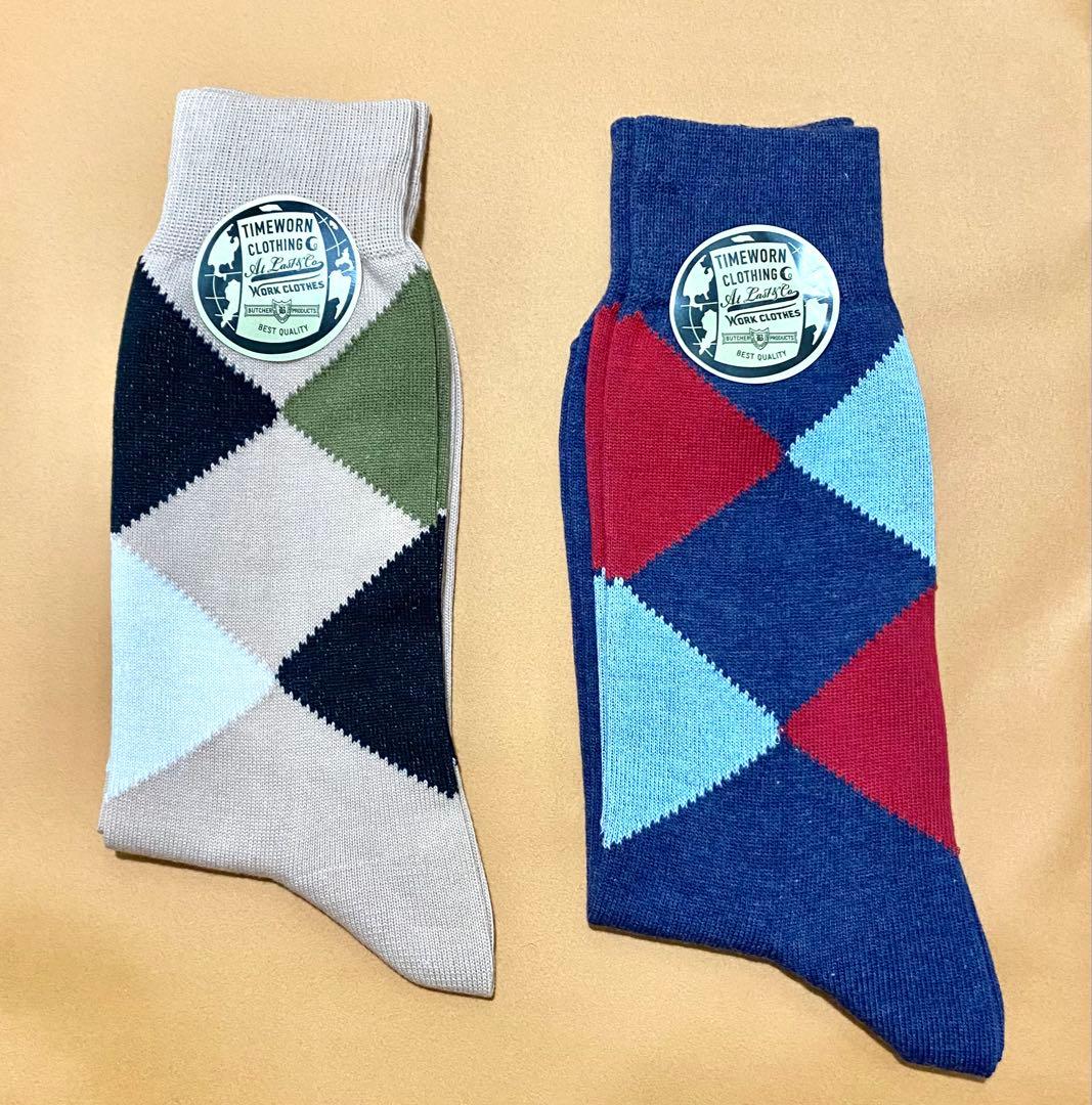 初期 At last&co socks 2足セット 靴下 ソックス