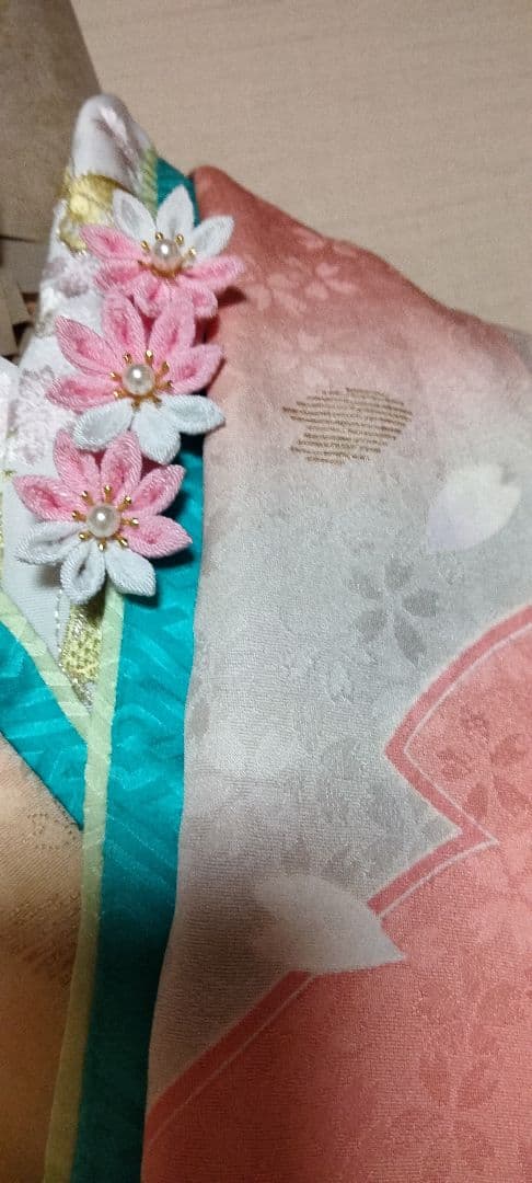 桜_kaa040508　銀通し、振袖、長襦袢、帯、小物フルセット