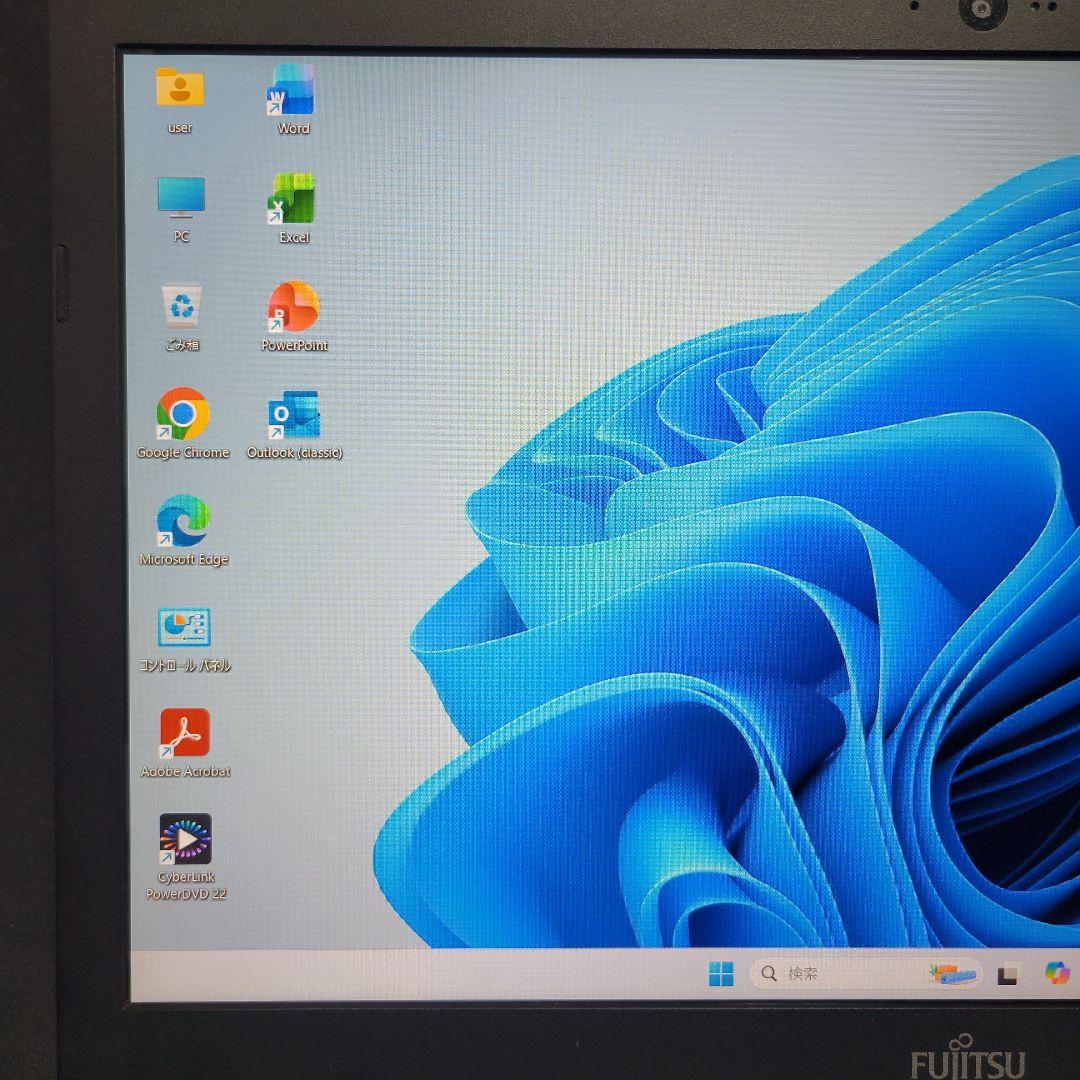 富士通 win11 LIFEBOOK SSD256GB office2021