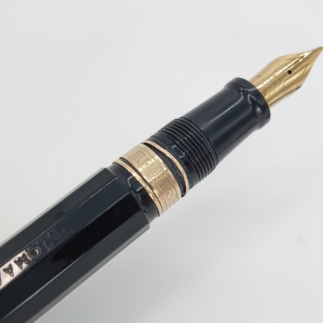 希少 オマス 2本まとめ 557 360 18K 万年筆 18金 BB M