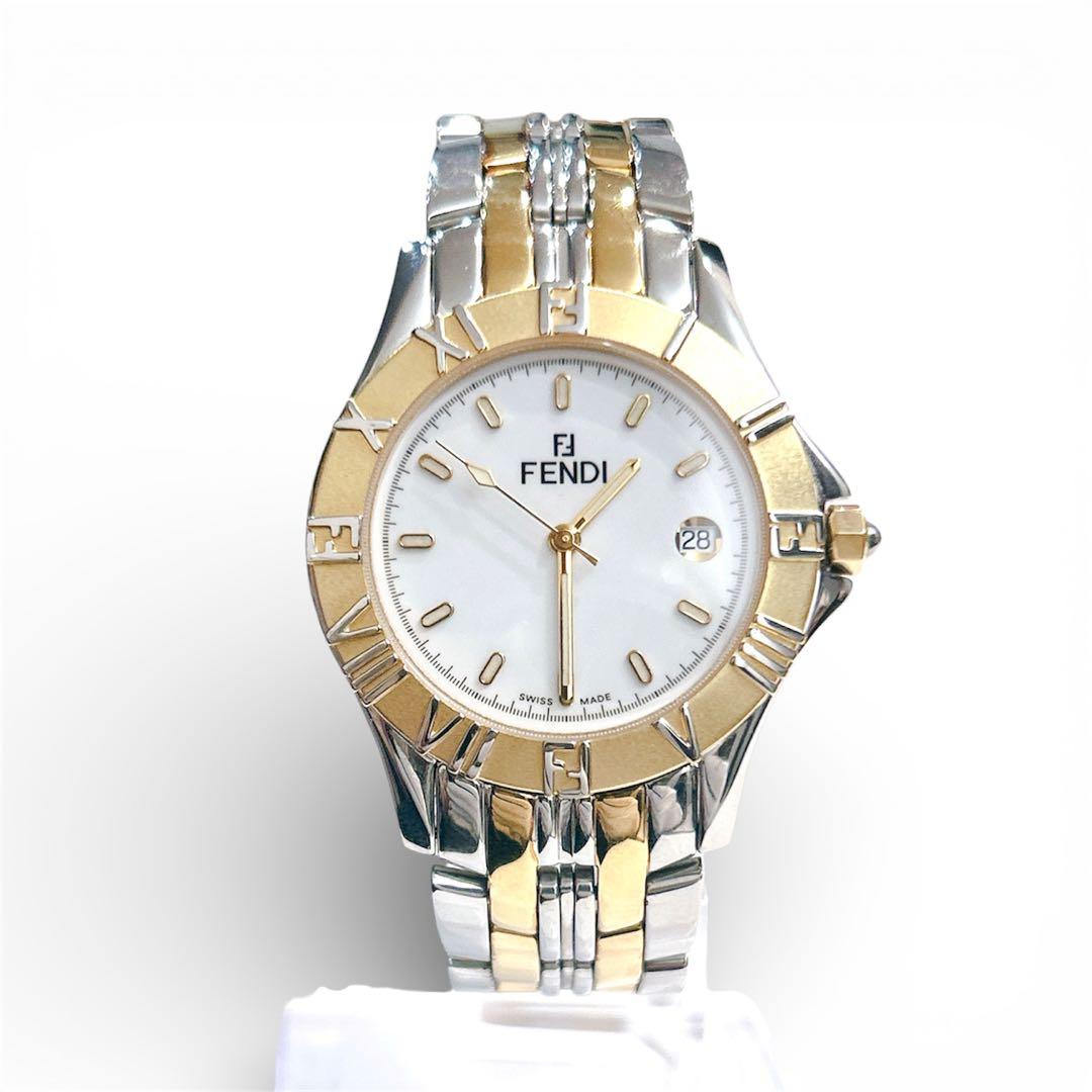 専用❣️箱付き　FENDI 2500G クォーツ腕時計 メンズ ユニセックス