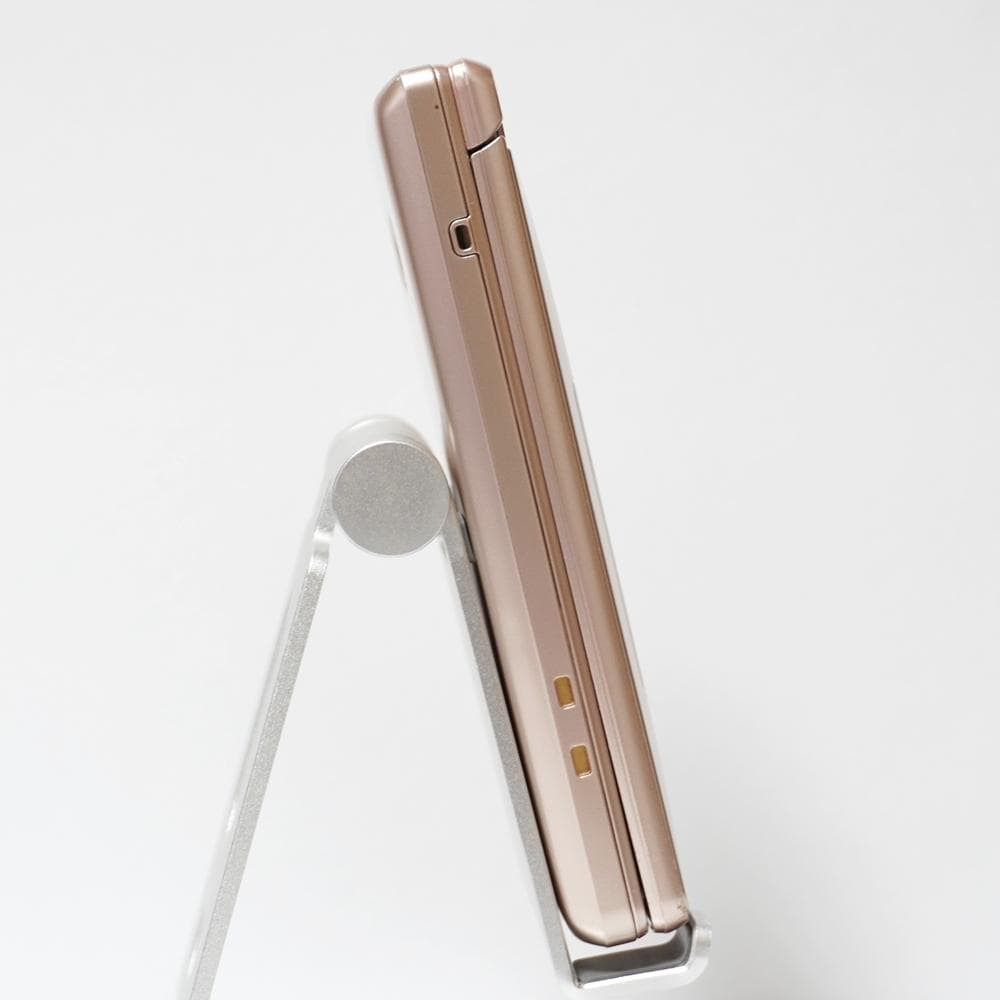 かんたん携帯10 807SH ゴールド SIMロック解除済 SD付 ソフトバンク