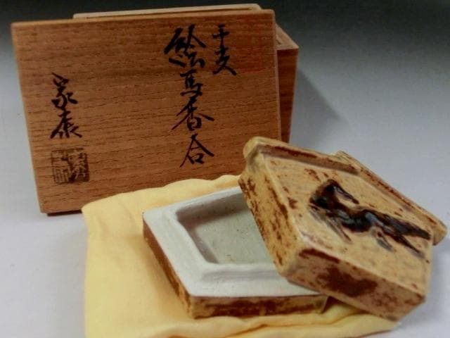 香合■6個セット 京焼 龍安寺 薩摩慶月 悠三 家康 呉須赤絵宝珠 竹春窯 満之