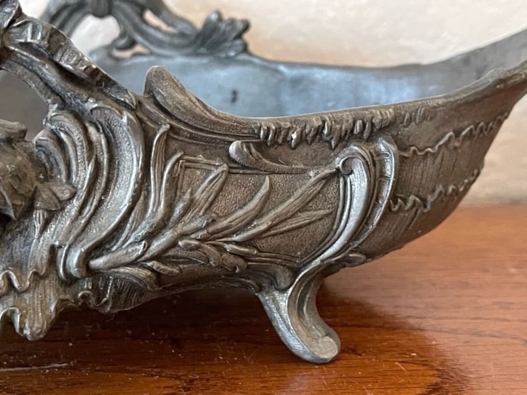 フランス アンティークロココ装飾 ジャルディニエール 小さめサイズ