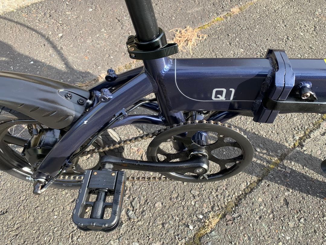 【動作確認済】送料無料 Hold Onディスク折りたたみ電動アシスト自転車 Q1