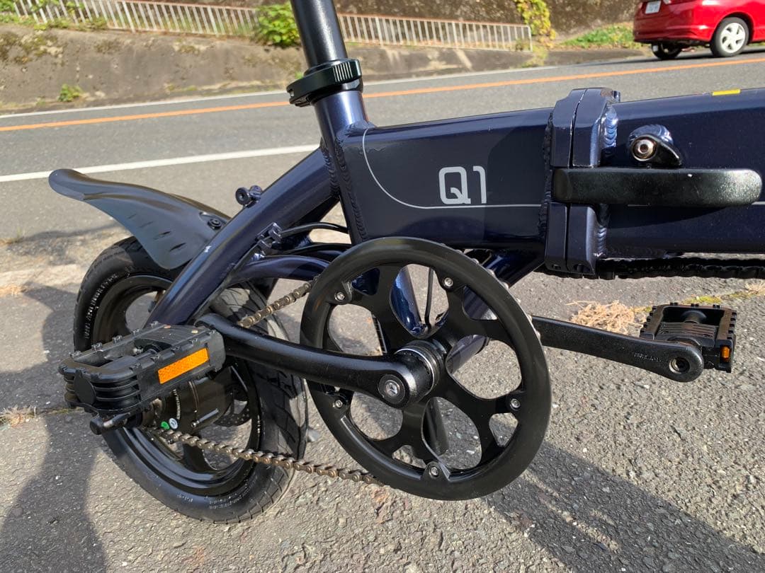 【動作確認済】送料無料 Hold Onディスク折りたたみ電動アシスト自転車 Q1