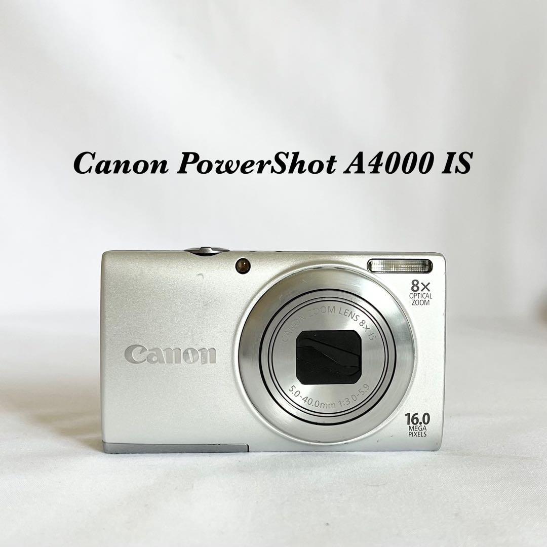 【完動品】Canon PowerShot A4000 IS デジタルカメラ