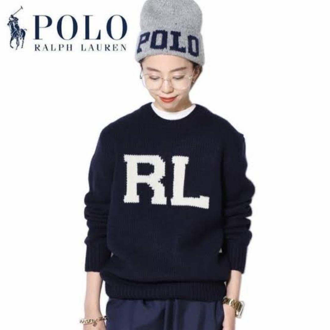 POLO RALPH LAUREN ラルフローレン ロゴ　ニット帽 新品未使用