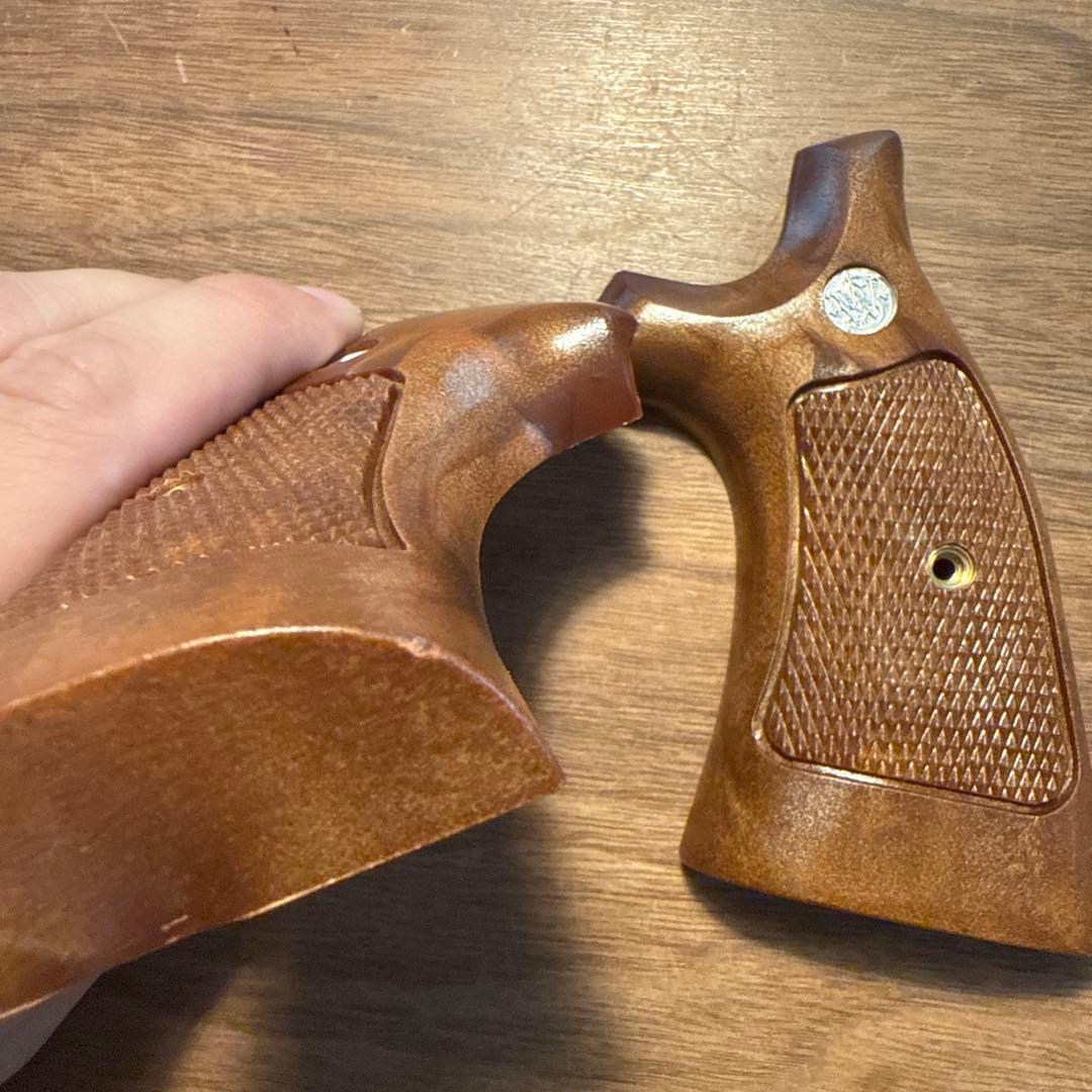 【木グリ付き】タナカワークス S&W M19 Ver.3 4inch ガスガン