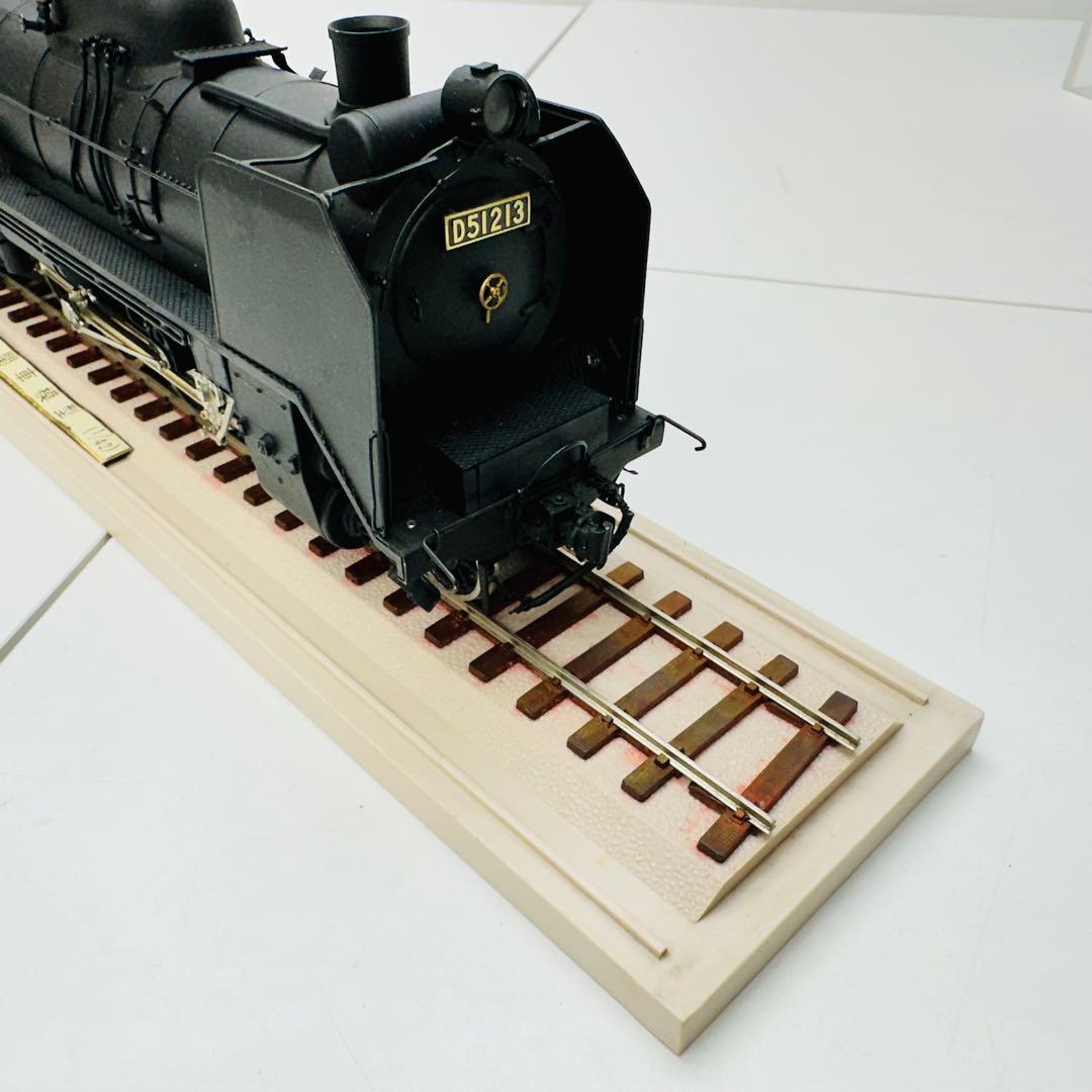 1/42スケール　D51型式蒸気機関車模型　ケース付