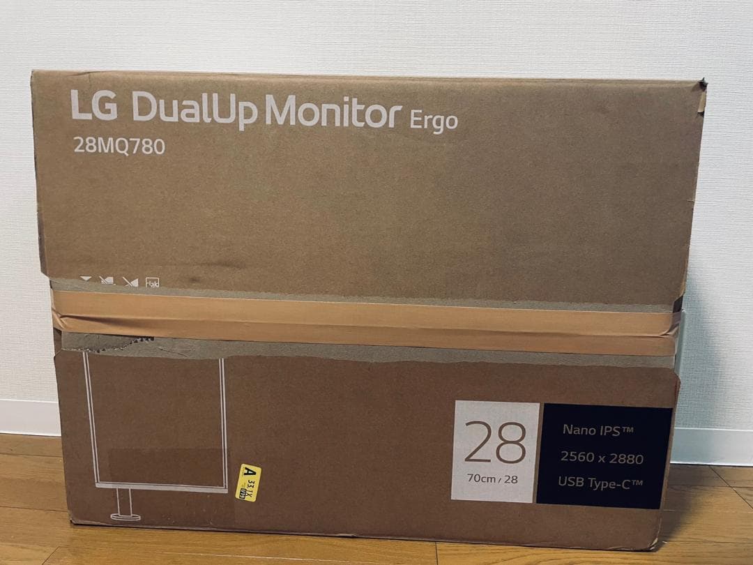 LG デュアルアップ モニター 28MQ780-B