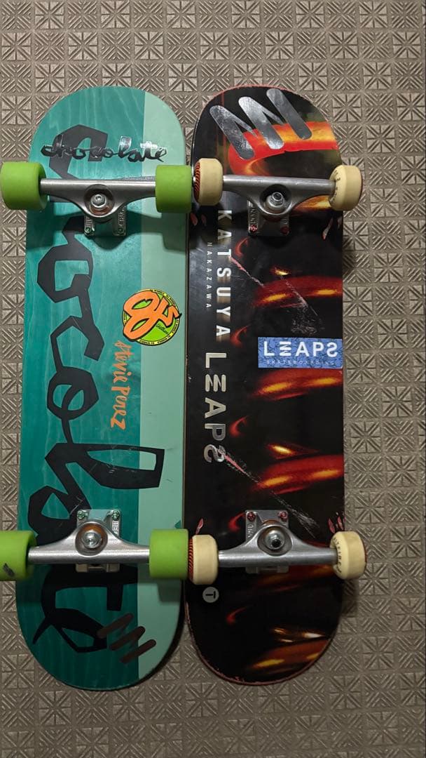 ふ*ろ様 LEAPSスケートボード コンプリート2本セット