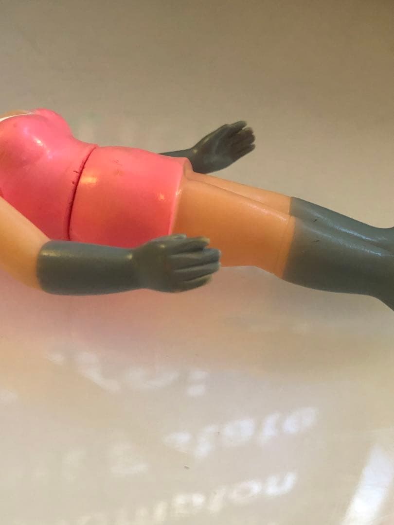 新造人間キャシャーン 上月ルナ ブルマァク製 ミニソフビ 当時物