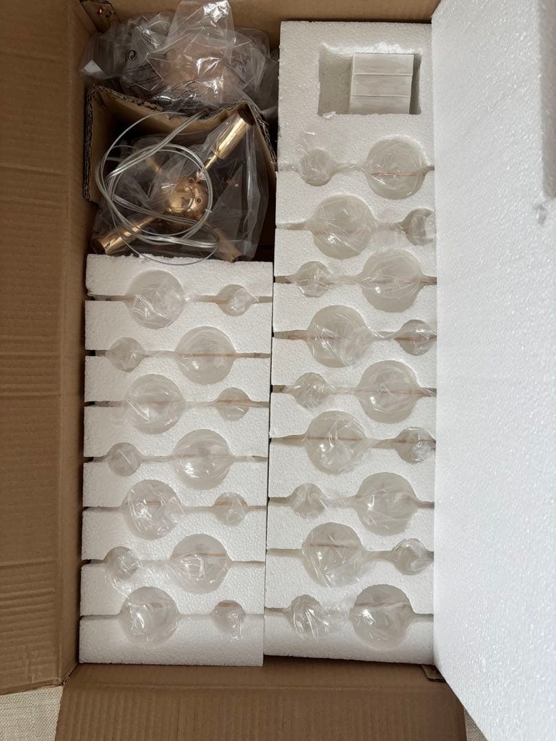 【未使用】バブルシャンデリア BALLON mini (バロン ミニ) ゴールド