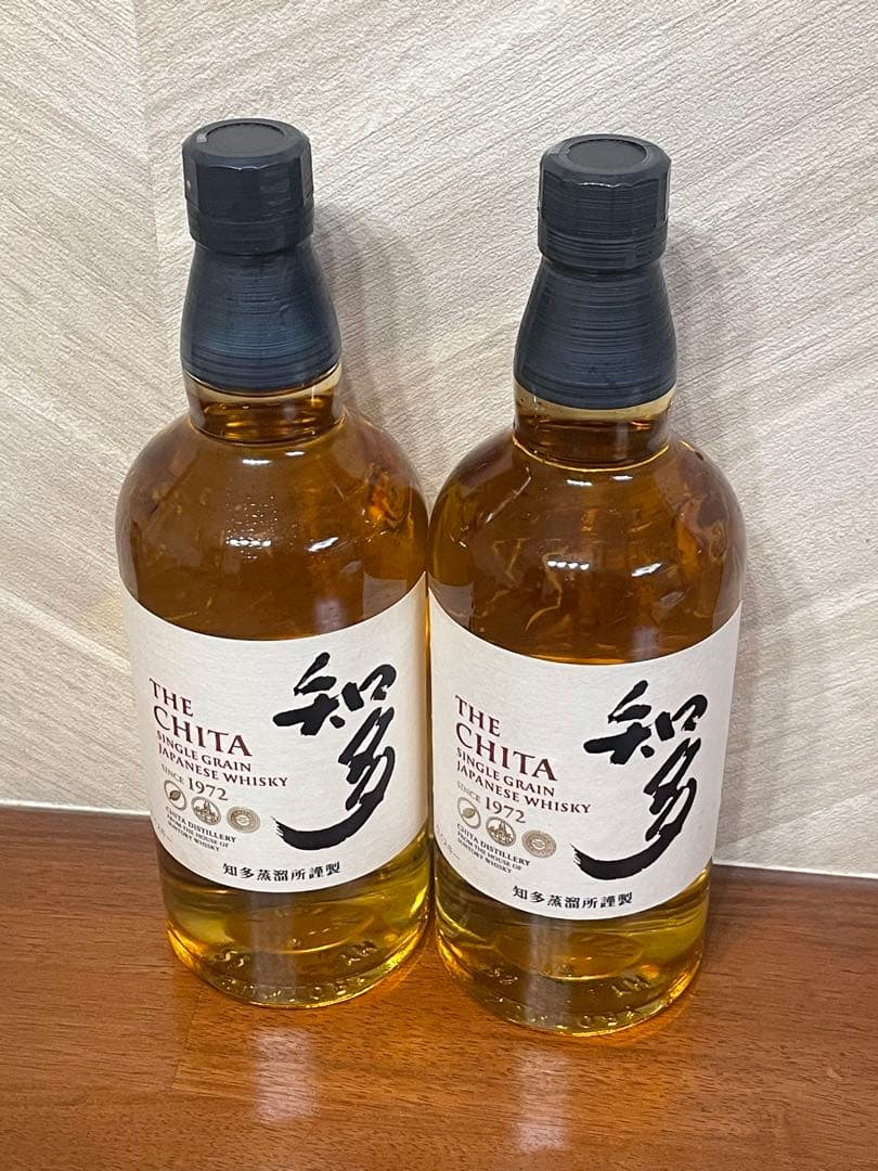 知多 ウイスキー 700ml 2本セット グラス6個付き