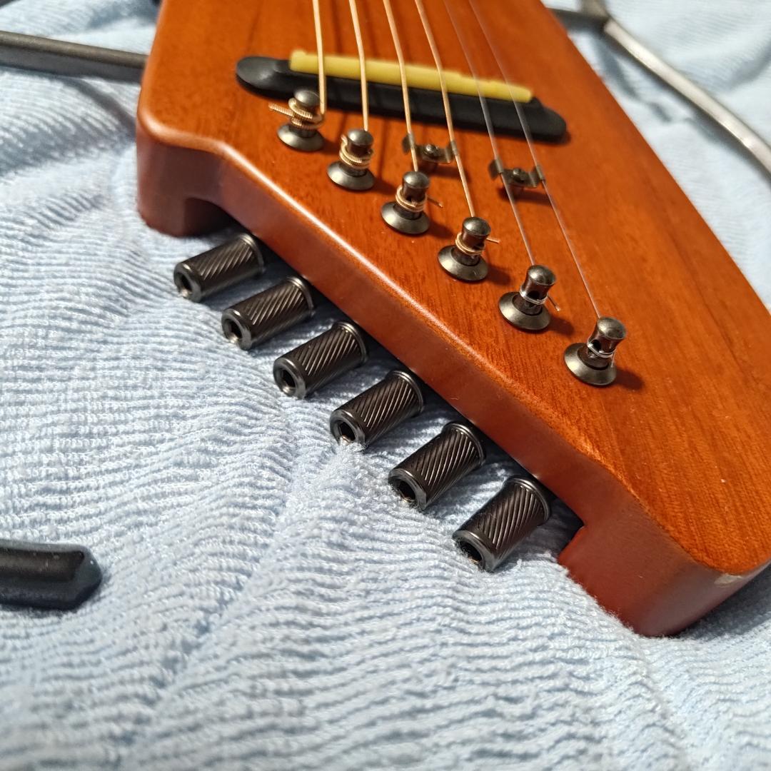 Donner HUSH-I サイレントギター ヘッドレス弦高調整済み 新品弦