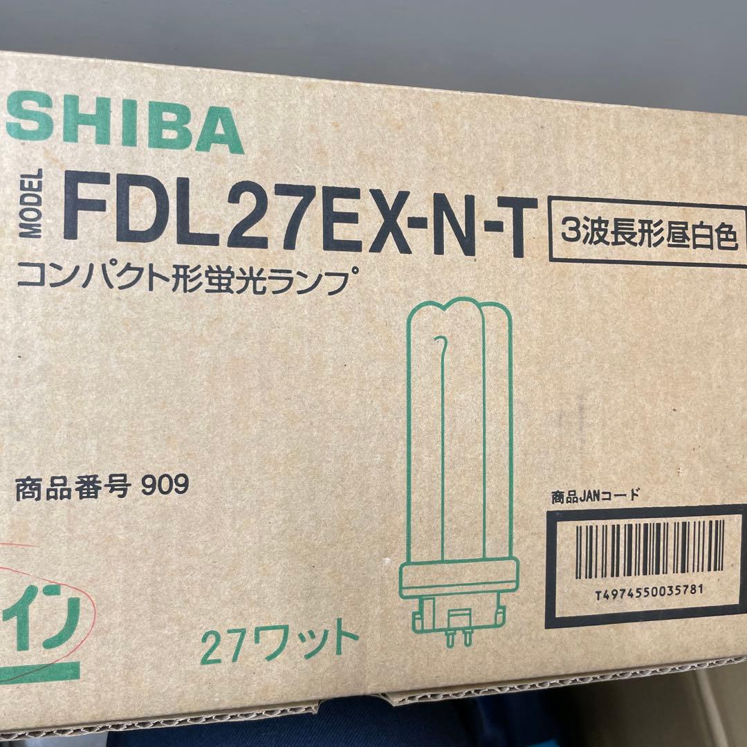 TOSHIBA 蛍光ランプ ユーライン FDL27EX-N-T 27W 5個