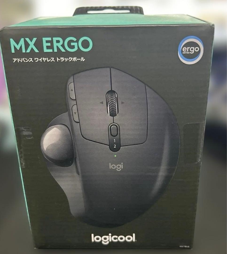 新品未開封　logicool MX ERGO トラックボール