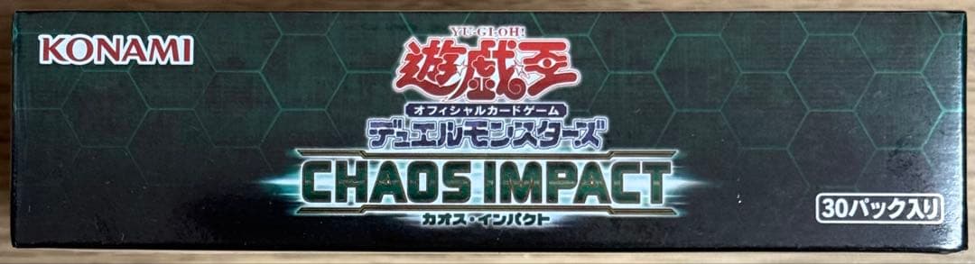 CHAOS IMPACT 1ボックス　シュリンク付き